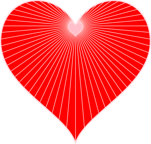 Heart String Art Clipart