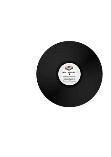 Long Play Vinyl Disc Clip Art Clipart