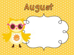 August Flower Go Back Pix For August Clipart