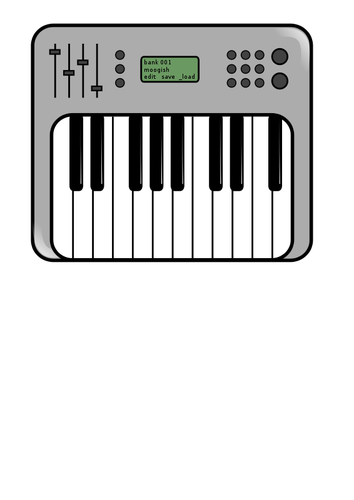 Synthesizer Clipart