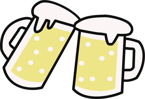 Two Beers Clipart