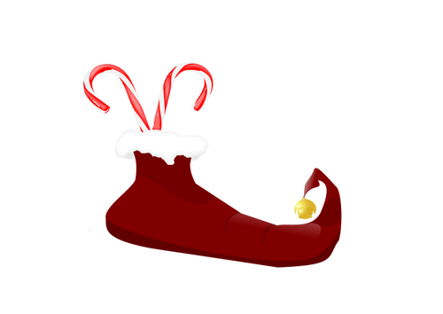 Elf Boot Clipart