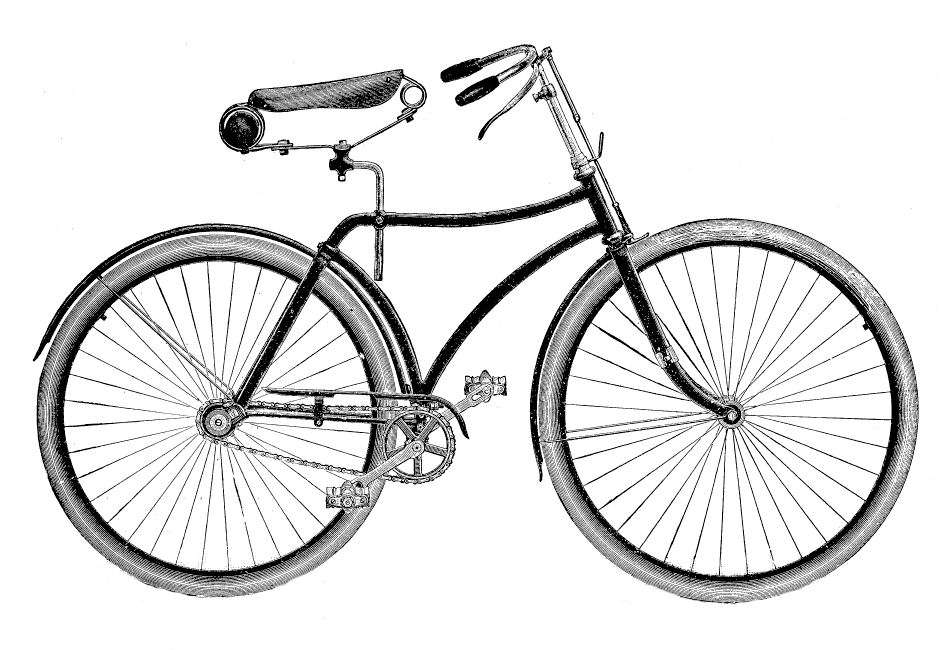 Vintage Bicycle The Graphics Fairy Png Images Clipart