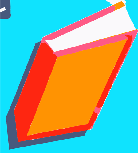 Bright-Colored Book Clipart