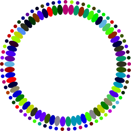Abstract People In Circle Clipart