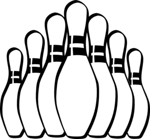 Bowling Image 4 Bowling Pins Hd Image Clipart