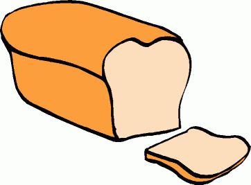 Bread Black And White Images Clipart Clipart