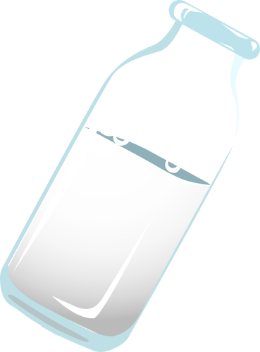 Milk In Bottle Clipart