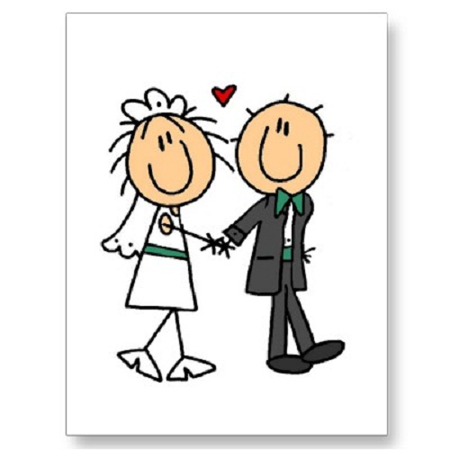 Bride And Groom Funny Transparent Image Clipart