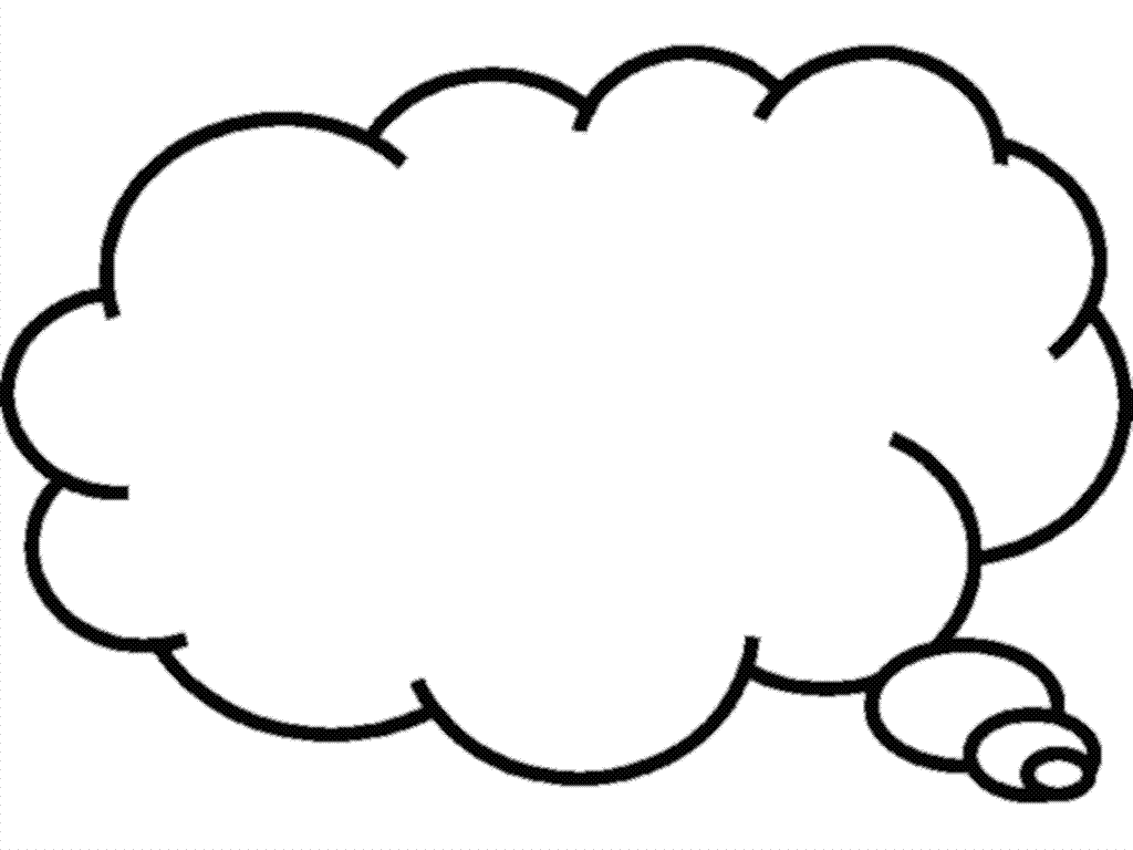 Person Thinking With Thought Bubble Hd Photos Clipart