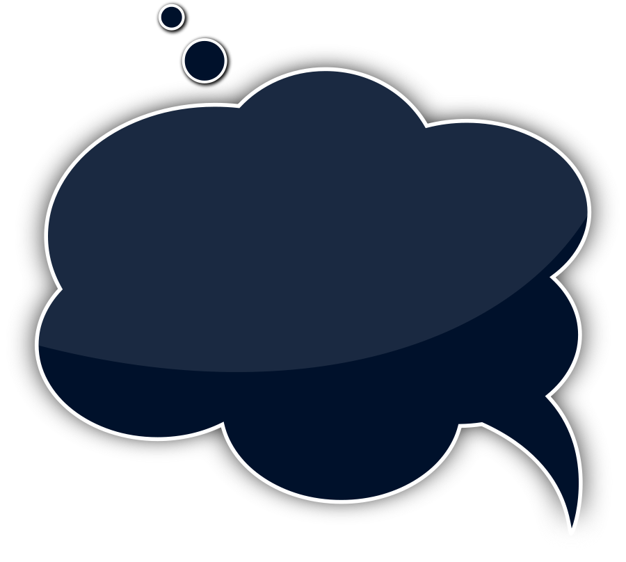 Thought Bubble Word Bubble Speech Image Clipart