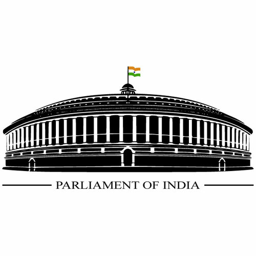 Indian Parliament Building Clipart