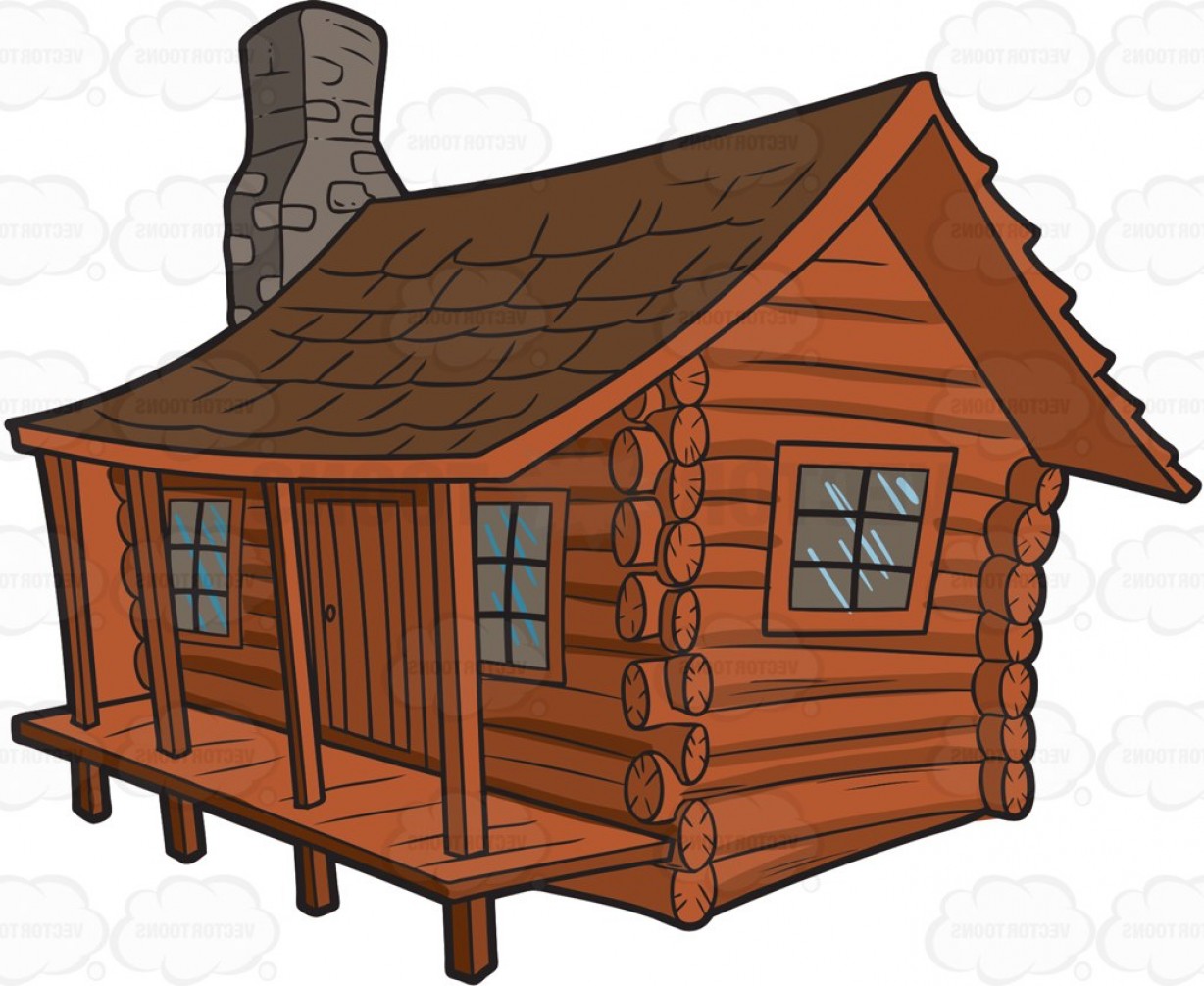 Exclusive Log Cabin At Clker Vector Clipart