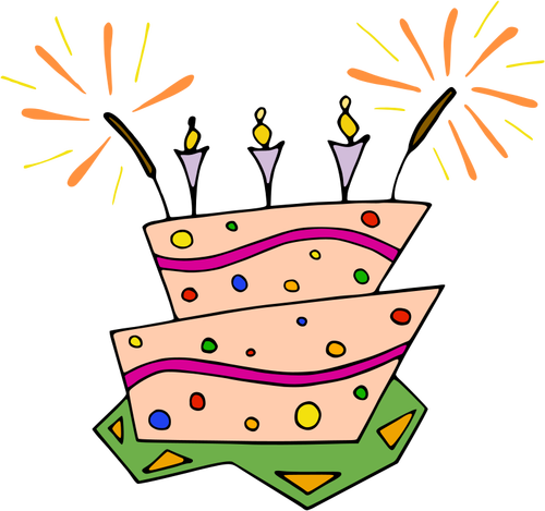 Of Birthday Cake Clipart