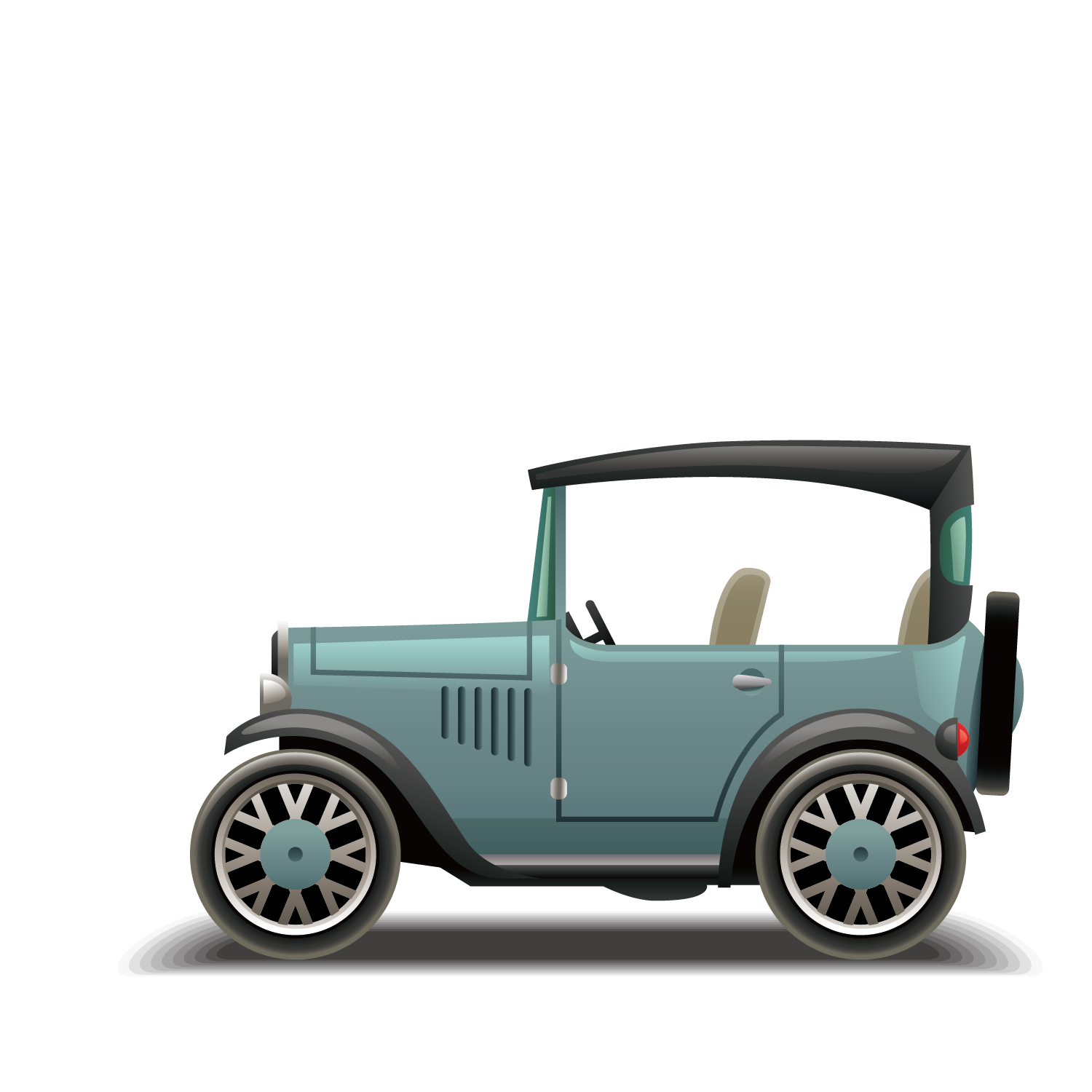 Car Vector Classic Side Euclidean Free Download PNG HD Clipart