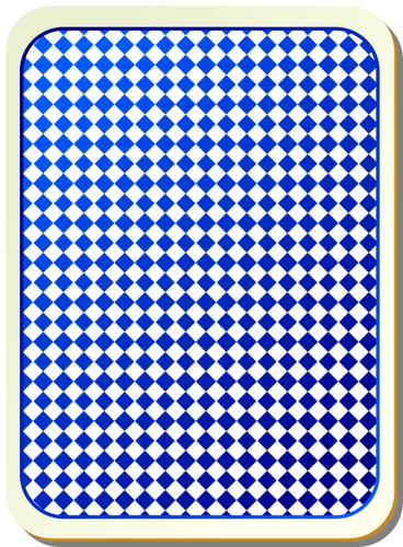 Grid Blue Playing Card Clipart
