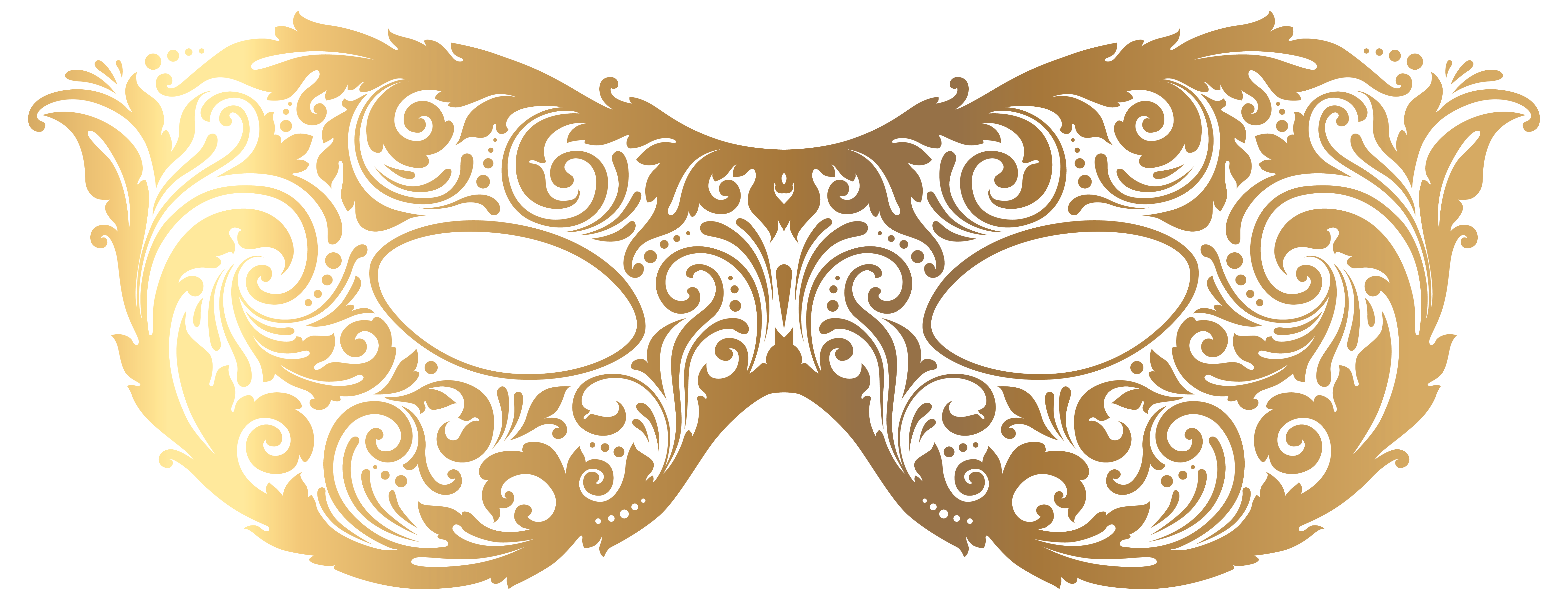 Gold Carnival Mask Image Png Image Clipart