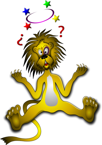 Of Lion With Black Eye Clipart