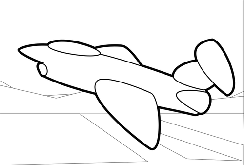 Supersonic Aircraft Clipart
