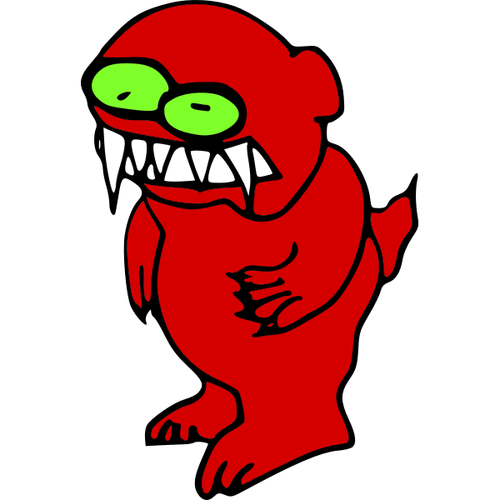 Cartoon Monster Character Clipart