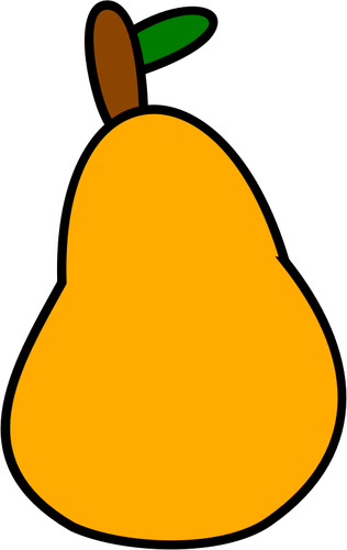 Cartoon Pear Clipart