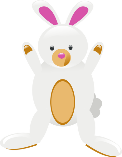 Of A Bunny Toy Clipart
