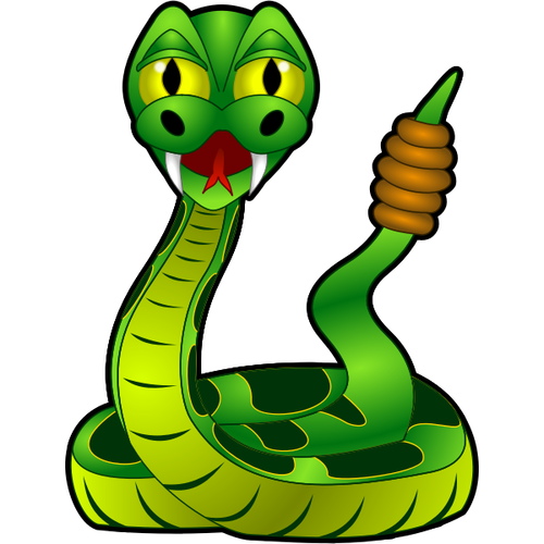 Rattlesnake Cartoon Clip Art Clipart