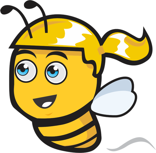 Female Bee Clipart
