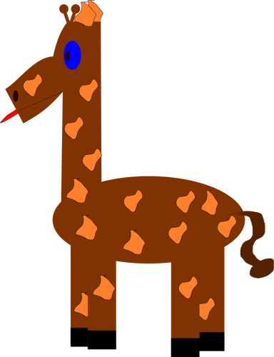 Funny Giraffe Clipart