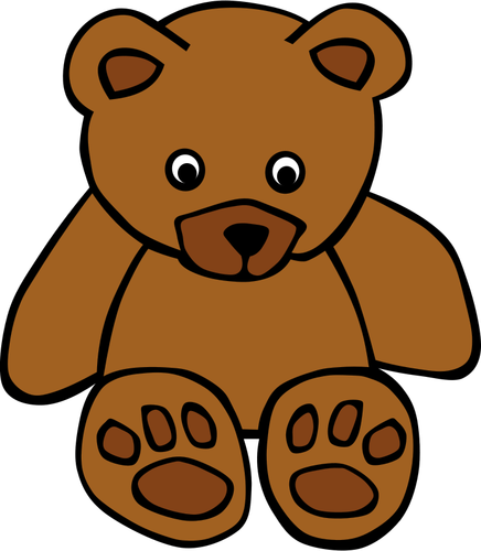 Simple Teddy Bear Clipart