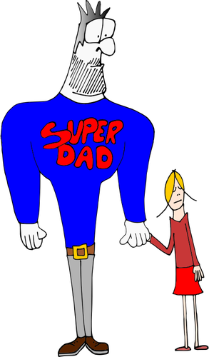 Super Dad Day Clipart