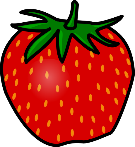 Big Strawberry Clipart