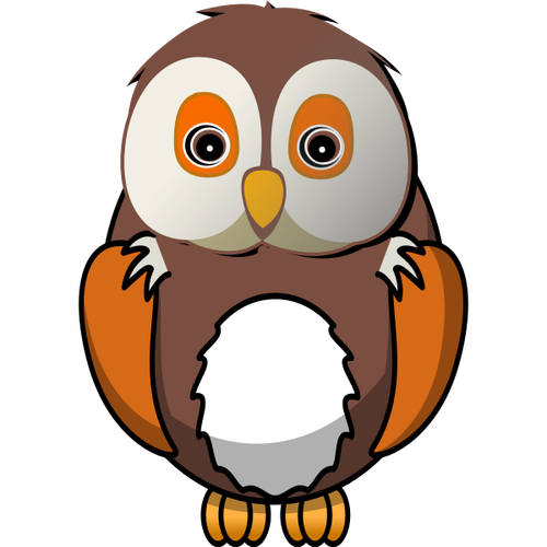 Owl Cartoon Graphics Clipart