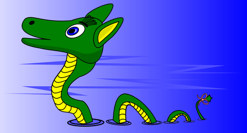Monster From Loch Ness Clipart