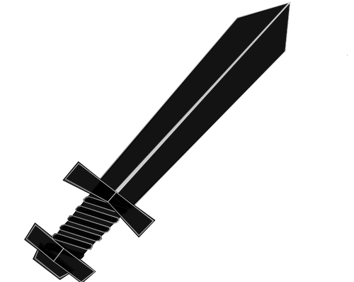 Black Sword Clipart