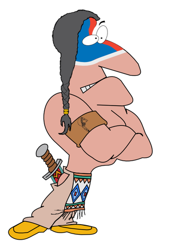 Indian Cartoon Character Clipart