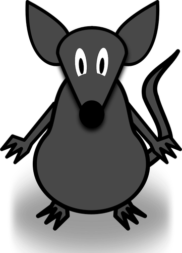 Of Scared Cartoon Mouse Clipart