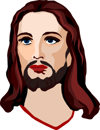 Image Of The Face Of Jesus Clipart