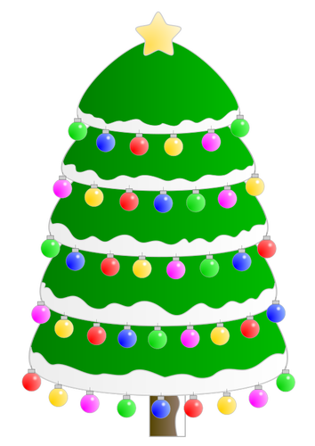 Christmas Tree Graphic Clipart