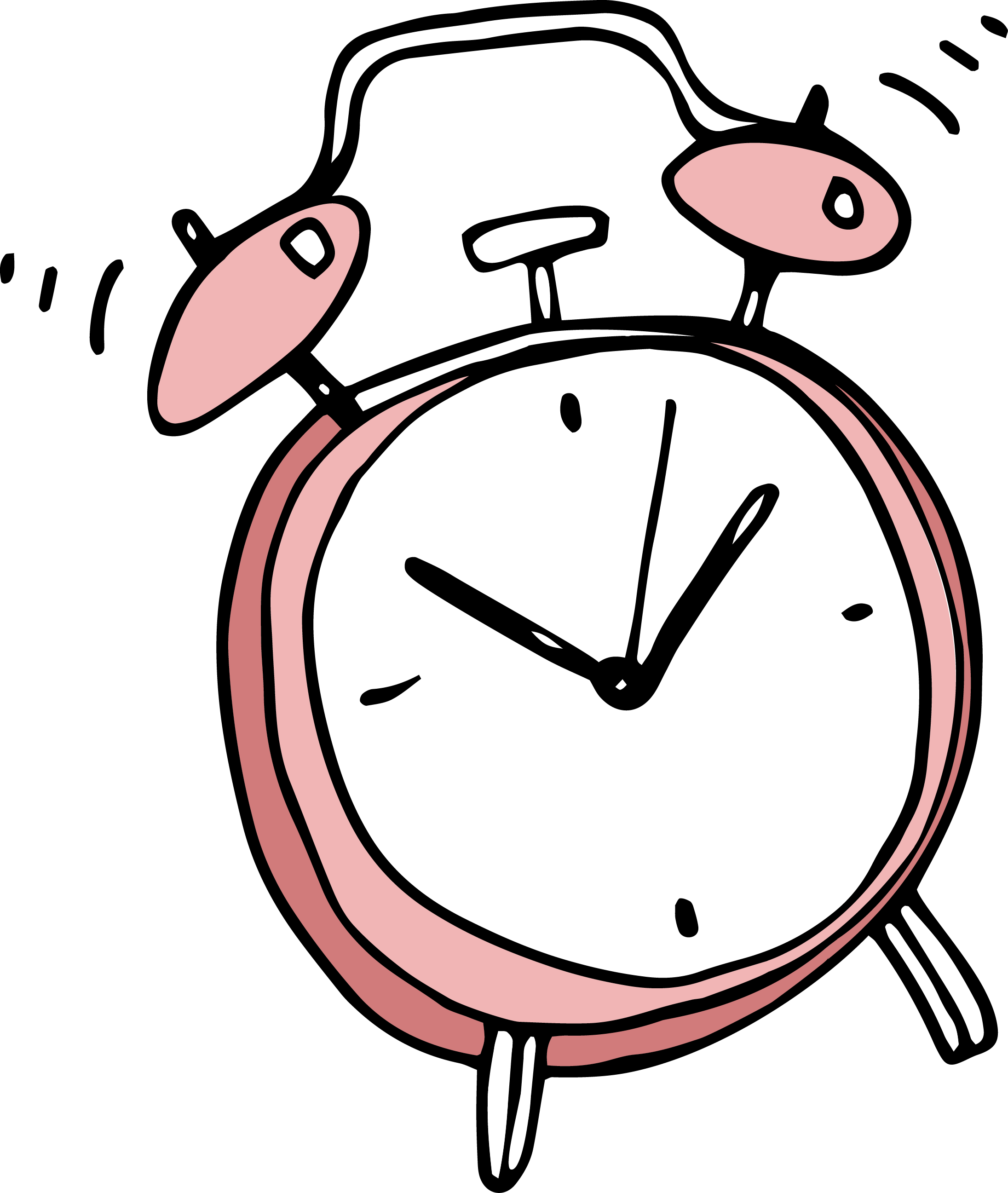 Clock Cartoon Picture - Cartoon Alarm Clock Transparent Background ...