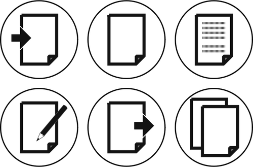 Of Set Of Computer Os Icon Clipart