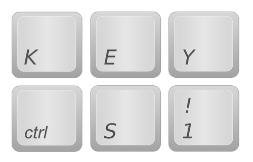 Computer Keys Clipart