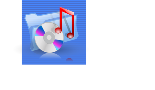 Blue Background Music File Link Computer Icon Clipart