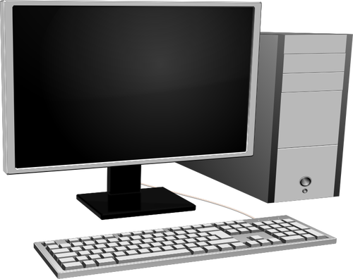 Personal Computer Configuration Clipart
