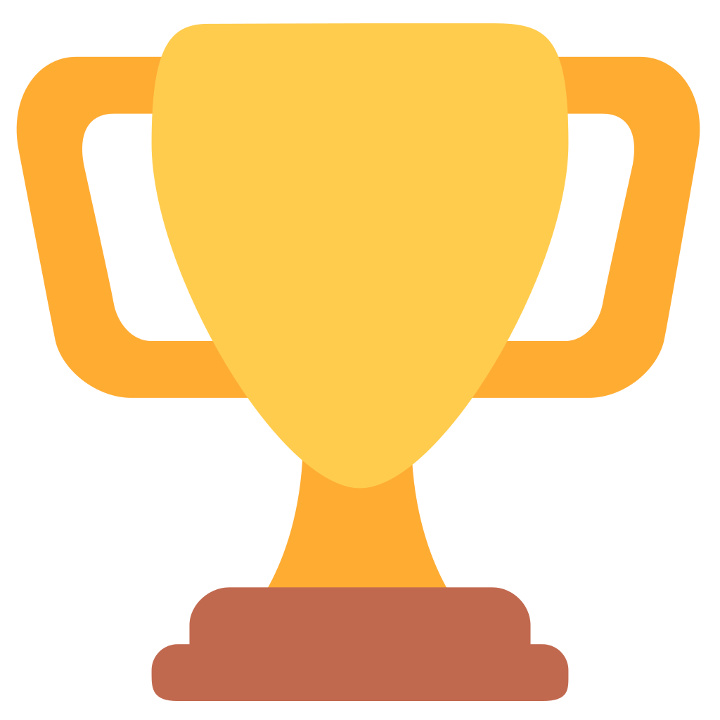 Trophy Golden Icons Cup Award Computer Medal Clipart