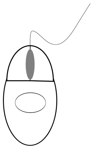 Wired Mouse Clipart