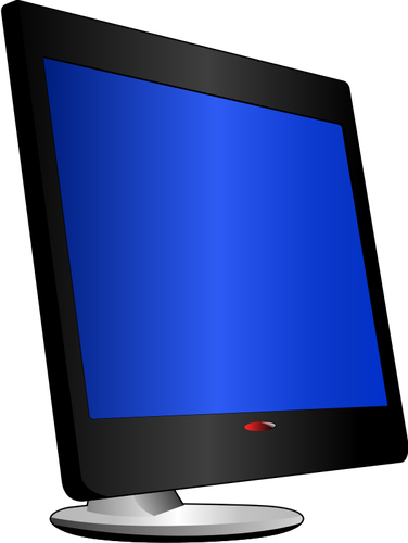 Freestanding Lcd Monitor Clipart