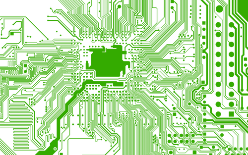 Electronic Circuit Clipart