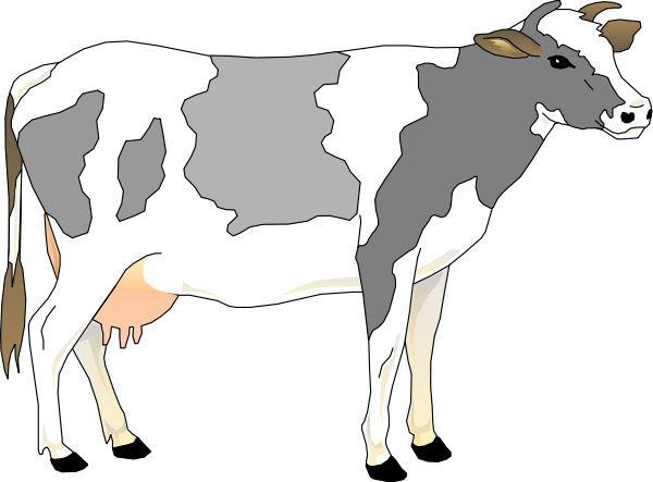 Cow 3 Svg Vector File Vector Svg Clipart