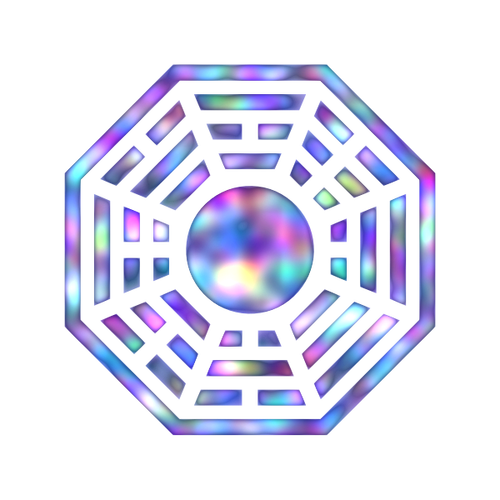 Dharma Symbol Gradient Color Clipart